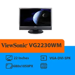 مانیتور استوک 22 اینچ ViewSonic مدلVG2230WM