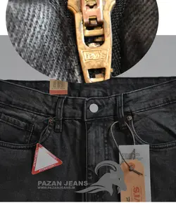 شلوارجین ذغالی برند levies