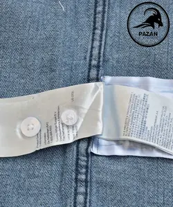 پیراهن جین استین بلند tommy