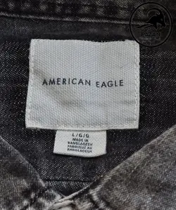 پیراهن جین استین کوتاه AMERICAN EAGLE