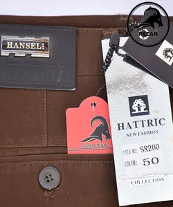 شلوار کتان کش هندی برند HANCEL