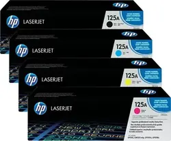 خرید ست کارتریج چهاررنگ پرینترهای اچ پی مدل HP 125A با قیمت مناسب | پی سی پرینتر