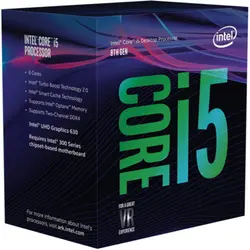 پردازنده‌ی مرکزی 6 هسته‌ای اينتل Intel Coffee Lake Core i5-8400