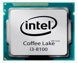 پردازنده مرکزي اينتل Intel Core Coffee Lake i3-8100 CPU