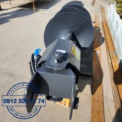 چاله کن بابکت | ایران بابکت | قیمت و فروش جلوبند مته چاله کن مینی لودر