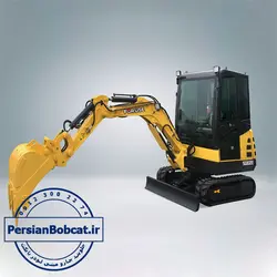 قیمت مینی بیل مکانیکی چرخ زنجیری فوریوز مدل SG8022 | جارو بابکت | فروش نقد اقساط