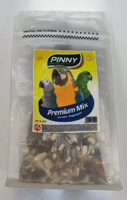 غذای آجیلی پرنده زینتی Pinny مخصوص طوطی سانان بزرگ و عروس هلندی