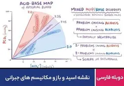 نقشه اسید و باز و مکانیسم های جبرانی