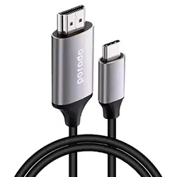 کابل HDMI پرودو مدل Porodo Type-C to 4K HDMI - فروشگاه فون نید
