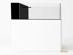 اکواریوم سامپ دار(اور فلو بغل) 120*50*50