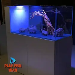 اکواریوم سامپ دار(اور فلو بغل) 120*50*50