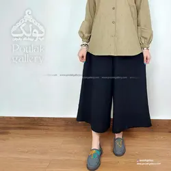 دامن شلواری جدید زنانه شیک کمر کش کد 9023