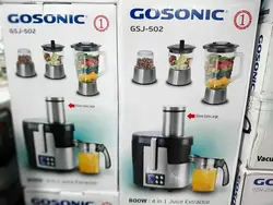 آبمیوه گیری چند کاره حرفه ای گوسونیک مدل GSJ-502