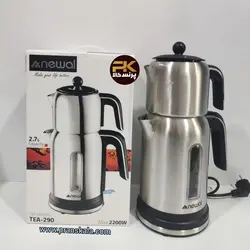 چای ساز روهمی تمام استیل نیوال اصل مدل:TEA_290