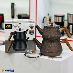 کتری و قوری روگازی زیو مدل Z-3722 ساخت ترکیه