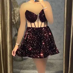 پیراهن کوتاه کد ۳۳۲۵