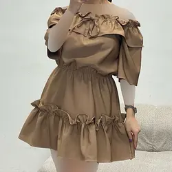 پیراهن کوتاه کد ۶۱۶۹