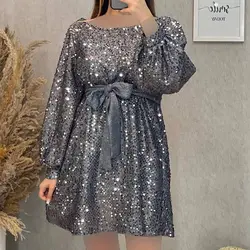 پیراهن کوتاه یقه قایقی کد 3918