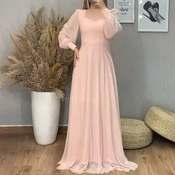 پیراهن بلند یقه خشتی کد 3838