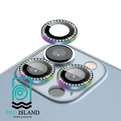 محافظ لنز دوربین گرین مدل Diamond مناسب برای گوشی موبایل اپل iPhone 14 Pro Max /iphone 14 Pro