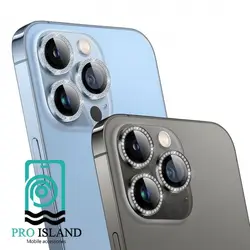 محافظ لنز دوربین گرین مدل Diamond مناسب برای گوشی موبایل اپل iPhone 14 Pro Max /iphone 14 Pro