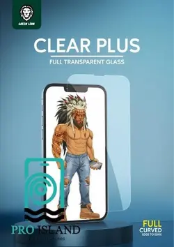 محافظ صفحه نمایش گرین مدل CLEAR PLUS مناسب برای گوشی موبایل اپل iPhone 13/13 Pro - پرو آیلند