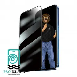 محافظ صفحه نمایش حریم شخصی گرین مدل Steve-Privacy مناسب برای گوشی موبایل اپل iPhone 12 Pro Max - پرو آیلند
