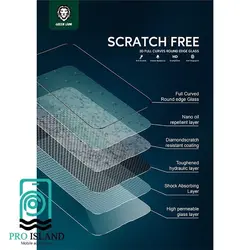 محافظ صفحه نمایش گرین مدل Scratch مناسب برای گوشی موبایل اپل iPhone 13 Pro Max