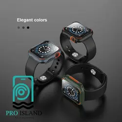 کاور اپل واچ مدل Nillkin Crash Bumper Gray مناسب برای Apple Watch 44mm ا Apple Watch 44mm Nillkin Crash Bumper Gray - پرو آیلند