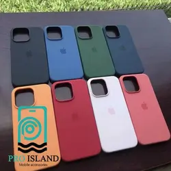 قاب سیلیکونی آیفون 13 iPhone Silky silicone case - پرو آیلند