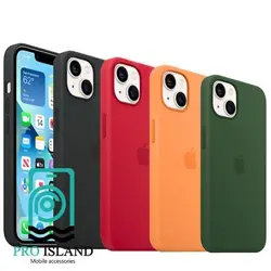 قاب سیلیکونی آیفون 13 iPhone Silky silicone case - پرو آیلند