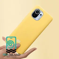 قاب سیلیکونی مناسب گوشی‌ شیائومی مدل Silicone CaseFor Xiaomi MI 11 LITE