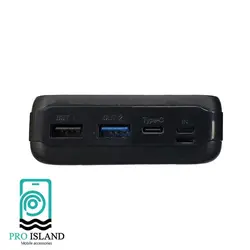 پاوربانک کینگ کی پی اند پاور مدل PD-30 ظرفیت 30000 میلی آمپرساعت