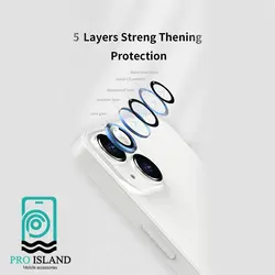 محافظ لنز پرو ایسلند مدل metal edittion مناسب برای iphone 13 mini - پرو آیلند