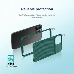 کاور نیلکین مدل Camshield Pro مناسب برای گوشی موبایل اپل iPhone 13 Pro - پرو آیلند