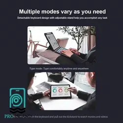 کیف کلاسوری نیلکین مدل bumper combo keyboard case مناسب برای (2022،ipad 10.9 (2020،2021 و ipad air 4