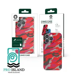 کاور چریکی گرین مدل Pc Camouflage Case برای گوشی موبایل اپل iPhone 13 Pro Max - پرو آیلند