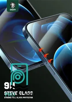 محافظ صفحه نمایش گرین مدل Steve مناسب برای گوشی موبایل اپل iPhone 13/13 Pro