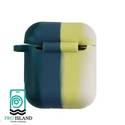 کاور سیلیکونی طرح رنگین کمان مناسب برای هندزفری اپل airpod 2