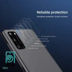 محافظ لنز دوربین نیلکین مدل InvisiFilm مناسب برای گوشی موبایل سامسونگ Galaxy s20 5g