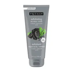 ژل ماسک و اسکراب زغال و شکر سیاه فریمن FREEMAN CHARCOAL AND BLACK SUGAR FACIAL POLISHING MASK