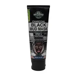 ماسک لجنی زغال سیاه برند هالیوود استایل Hollywood Style Charcoal Mud Mask