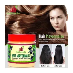 مایونز مو داخل حمام ای بی نچرالز Ab Naturals Hair Mayonnaise Olive Oil + Egg Protein