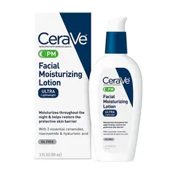 لوسیون مرطوب کننده شب سراوی 89 میل CeraVe PM Facial Moisturizing Lotion Night Cream