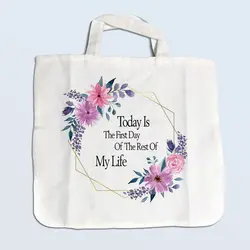 ساک دستی دسته گل - کد TB0603056 - پوشین