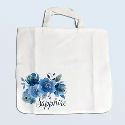 ساک دستی رز کبود - کد TB0603009 - پوشین