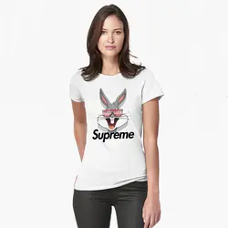 تیشرت زنانه Supreme - کد WT2708001 - پوشین