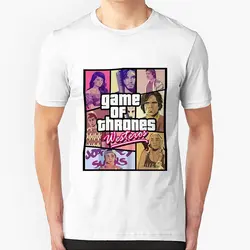 تیشرت مردانه طرح بازی تاج و تخت - کد TM1501001 - پوشین