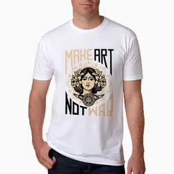 تیشرت مردانه طرح Make Art - کد TM1601012 - پوشین