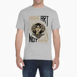 تیشرت مردانه طرح Make Art - کد TM1601012 - پوشین
